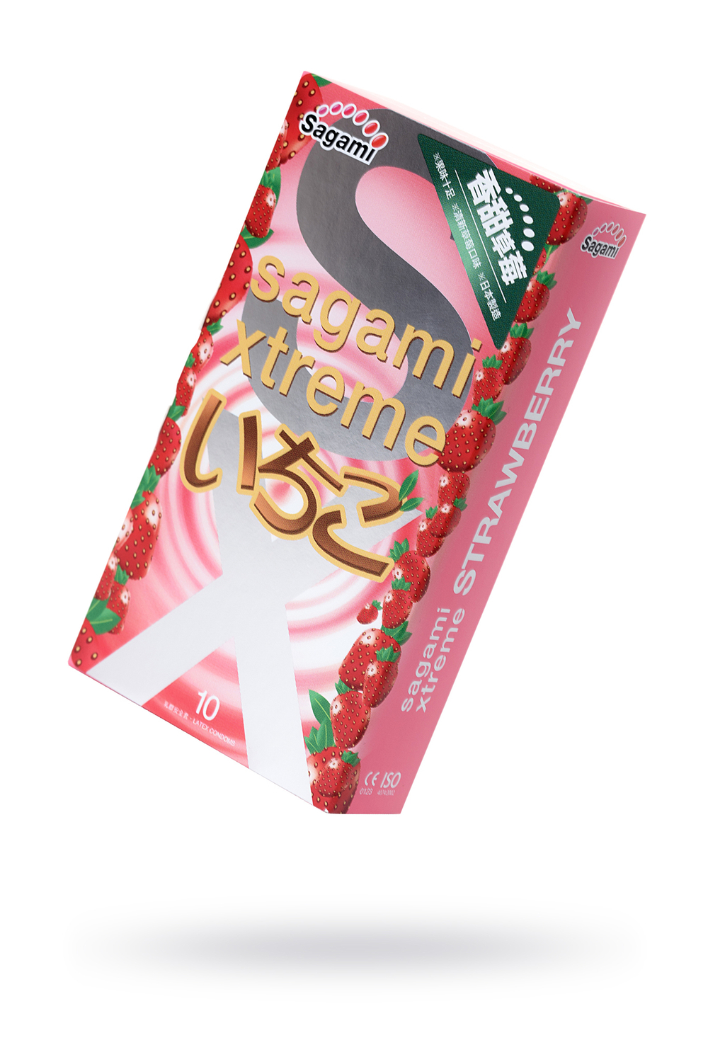 Презервативы Sagami Xtreme Strawberry 10шт