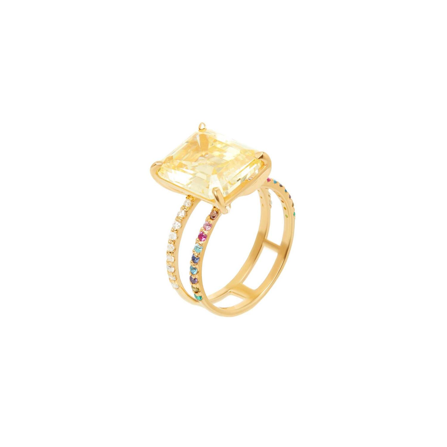 Кольцо Shine Bright Ring – Yellow Gold