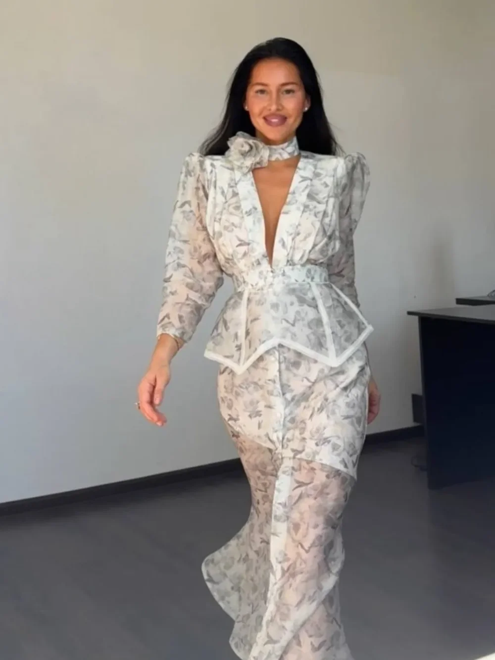 Платье Пятый элемент, Зеленый