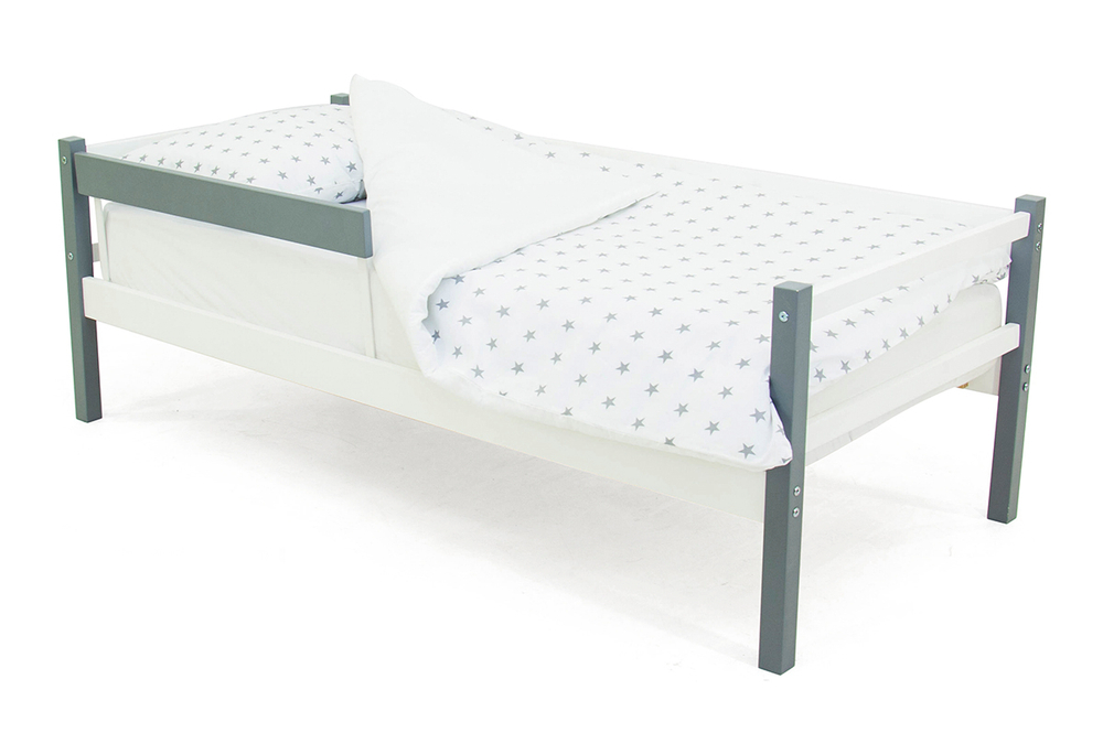 Детская кровать тахта Бельмарко Svogen графит белый