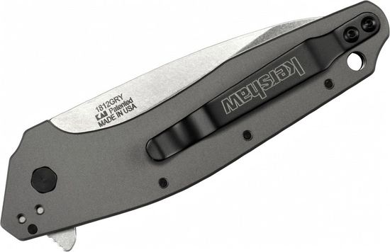 Складной нож KERSHAW Dividend 1812GRY c клинком из стали 420HC, рукоять алюминий