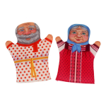 Кукольный театр домашний "Курочка-ряба" (4 куклы-перчатки) (Т-Ц)