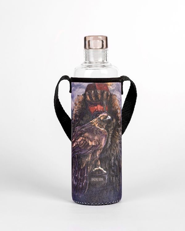 Бутылка стеклянная Бүркітші