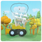 Игрушка деревянная ВКЛАДЫШ «АРХЕОЛОГИ» (Буратино)