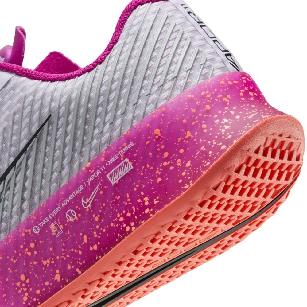 Женские Кроссовки теннисные Nike Zoom Vapor 11 Premium - разноцветный