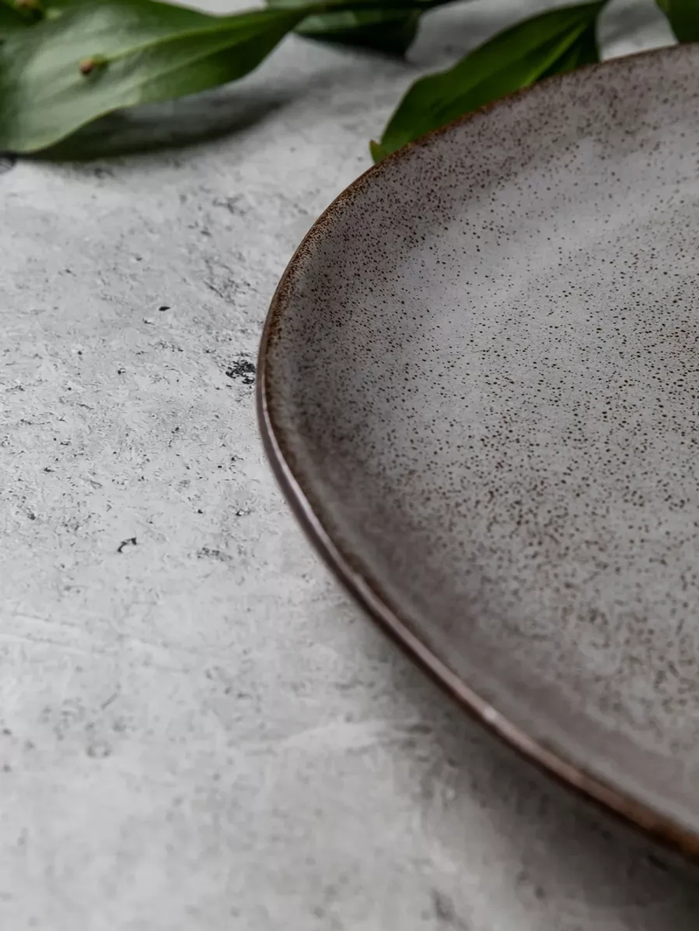 Тарелка с бортами, диаметр 21 см