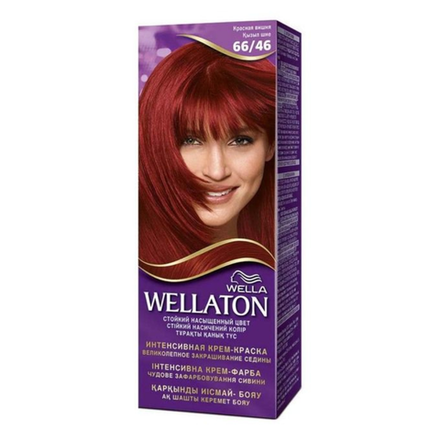 Краска для волос Wellaton Красная вишня