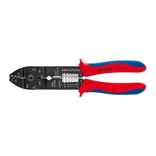 Клещи зажимные для опрессовки чернёные 230 мм Knipex 97 21 215 B