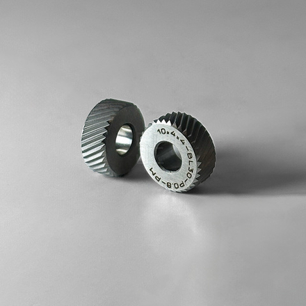 10x4x4 BL30 P0.8 HSS PM Ролик для накатки рифления