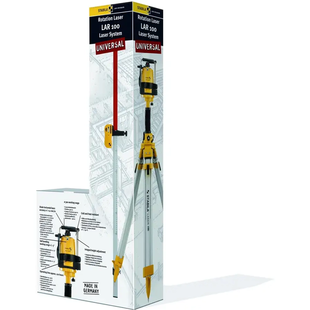 Нивелир лазерный ротационный LAR 100 Universal-Set STABILA 15321