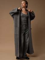 C0153-05 Кардиган женский темно-серый dbr