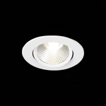 ST211.548.06.24 Св-к встр. Белый LED 1*6W 4000K 480Lm Ra80 24° IP20 D86xH50 220-240V