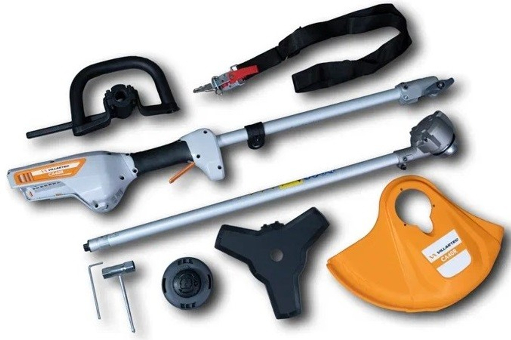 Триммер аккумуляторный VILLARTEC CA40R set: am405; ac402 CA40RSet