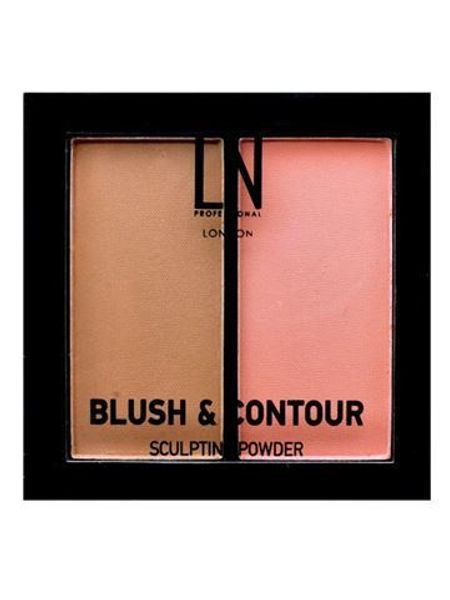 Румяна-контур для лица Blush and Contour Nude Silk LN professional