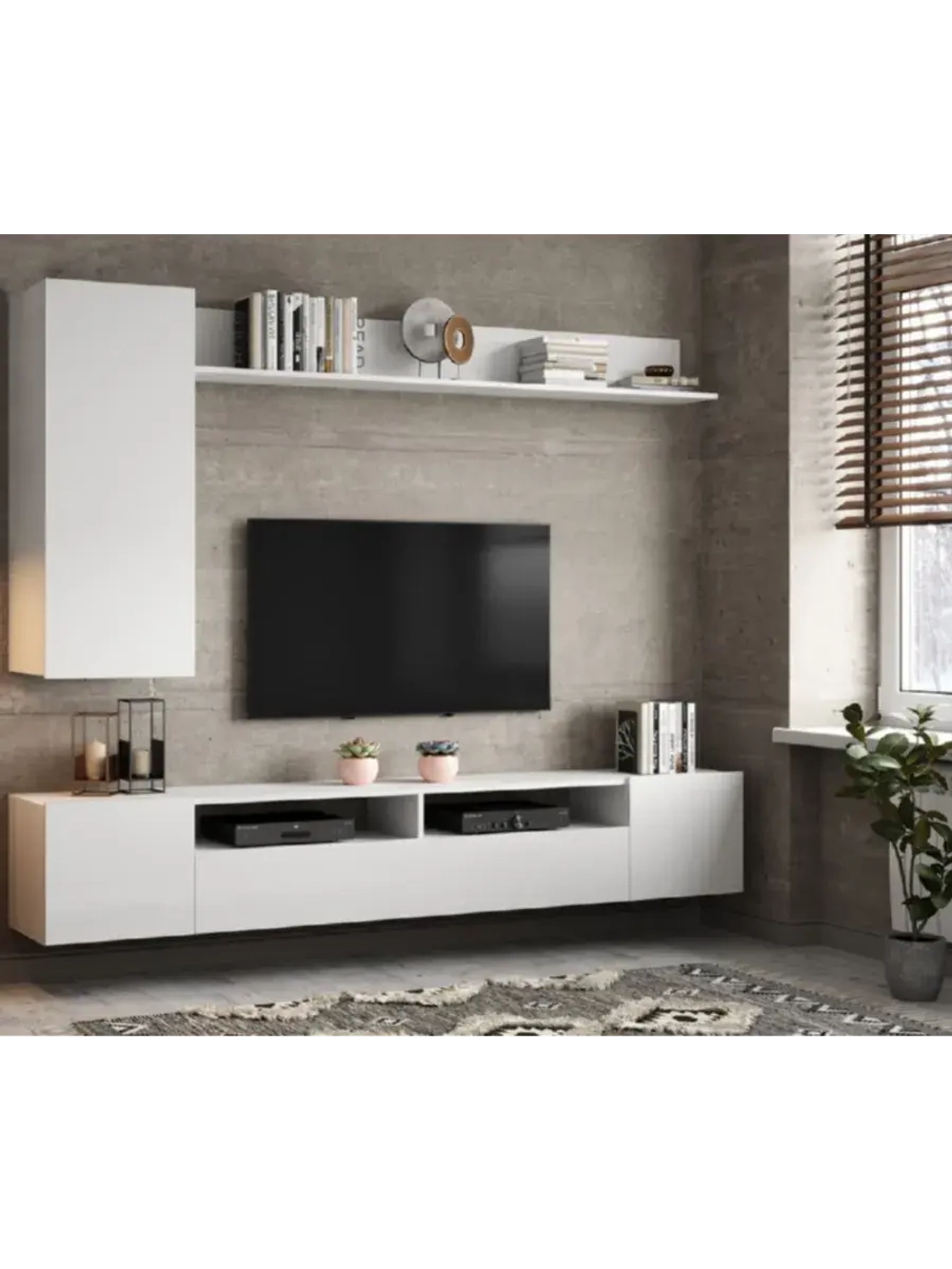 Стенка в гостиную со шкафом 213х35х180 см