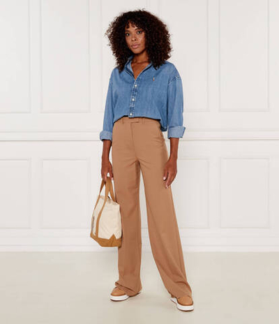 Джинсовая рубашка POLO RALPH LAUREN - голубой(211890707)