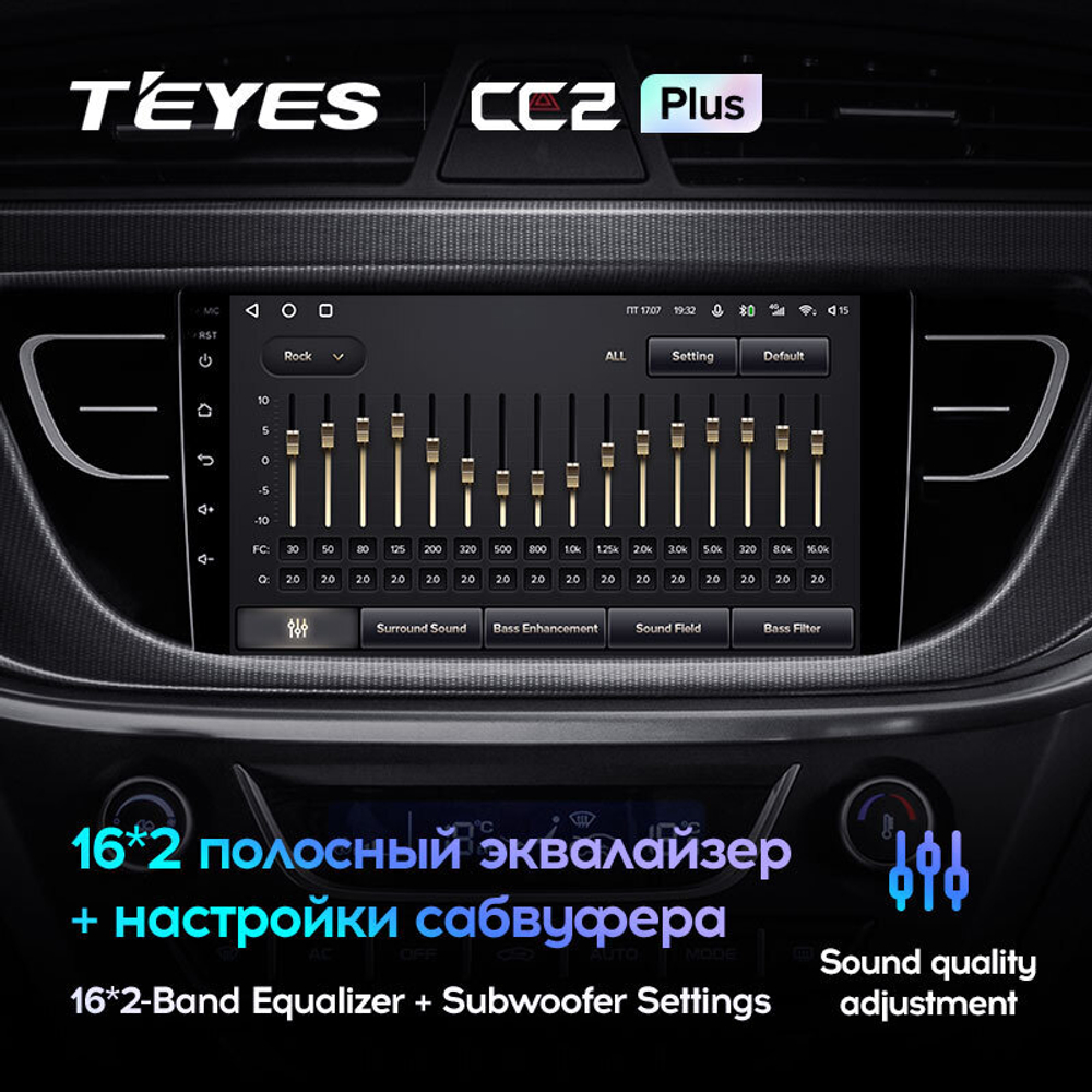 Teyes CC2 Plus 9" для Geely Atlas 2016-2020