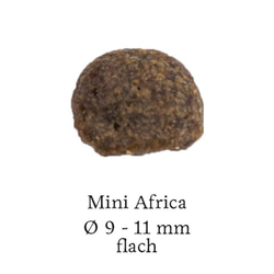 Happy Dog Mini Africa монобелковый корм для собак мелких пород с мясом Страуса 300г