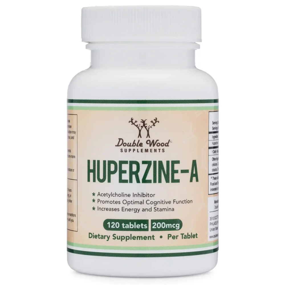 Double Wood Supplements - Huperzine-A 120 capsules
