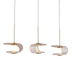 Подвесной светильник MD24020901-3B gold/cognac