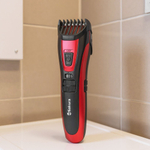 Машинка для стрижки аккумуляторная (чёрно красная)