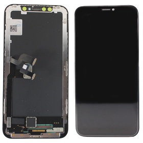 Дисплей для iPhone Xs в сборе Черный (Hard OLED)