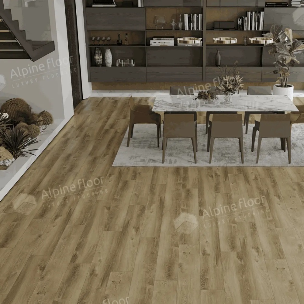 Кварцвиниловая плитка Alpine Floor Premium 12 ECO 24-5 Дуб Серена