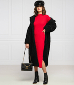 дубленка My Twin - черный(202MP2271)