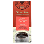 Teeccino, Mushroom Herbal 'Coffee', органическая родиола из ежовика гребенчатого, средняя обжарка, без кофеина, 284 г (10 унций)