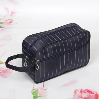 Косметичка «Classic style», цвет синий, 25*15*9см