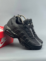 Кроссовки Nike AirMax 95 GoreTex Термо #391 (черн.)