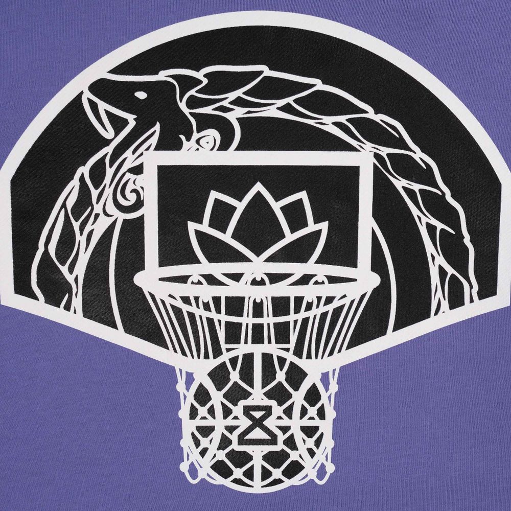 Худи TNDMTND BALLER Фиолетовый