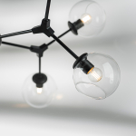 785087 Люстра BETA 8x40W E27 ЧЕРНЫЙ