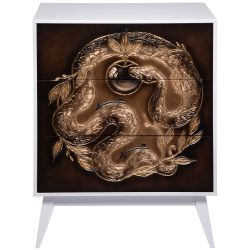 Комод Яблоко Евы с 3 ящиками Айс