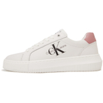 CK/Calvin Klein letter embossed thick-soled all-match small low-top sneakers for women