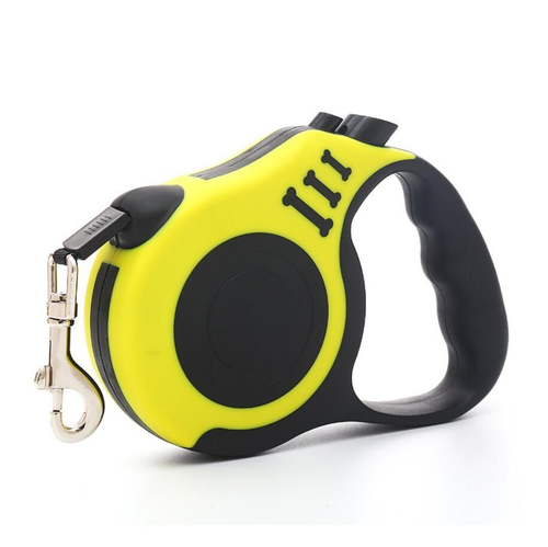 Поводок-рулетка разноцв 5м до 15кг sj-18-5М