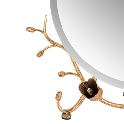 Настольное зеркало Орхидея Найт Амбер