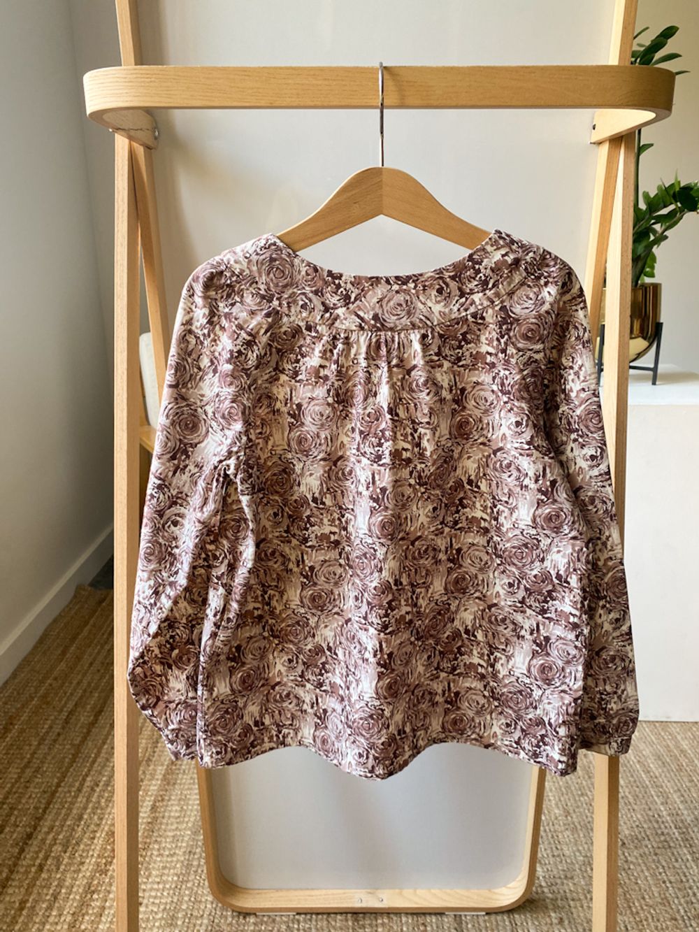 Хлопковая блузка Bonpoint, 128