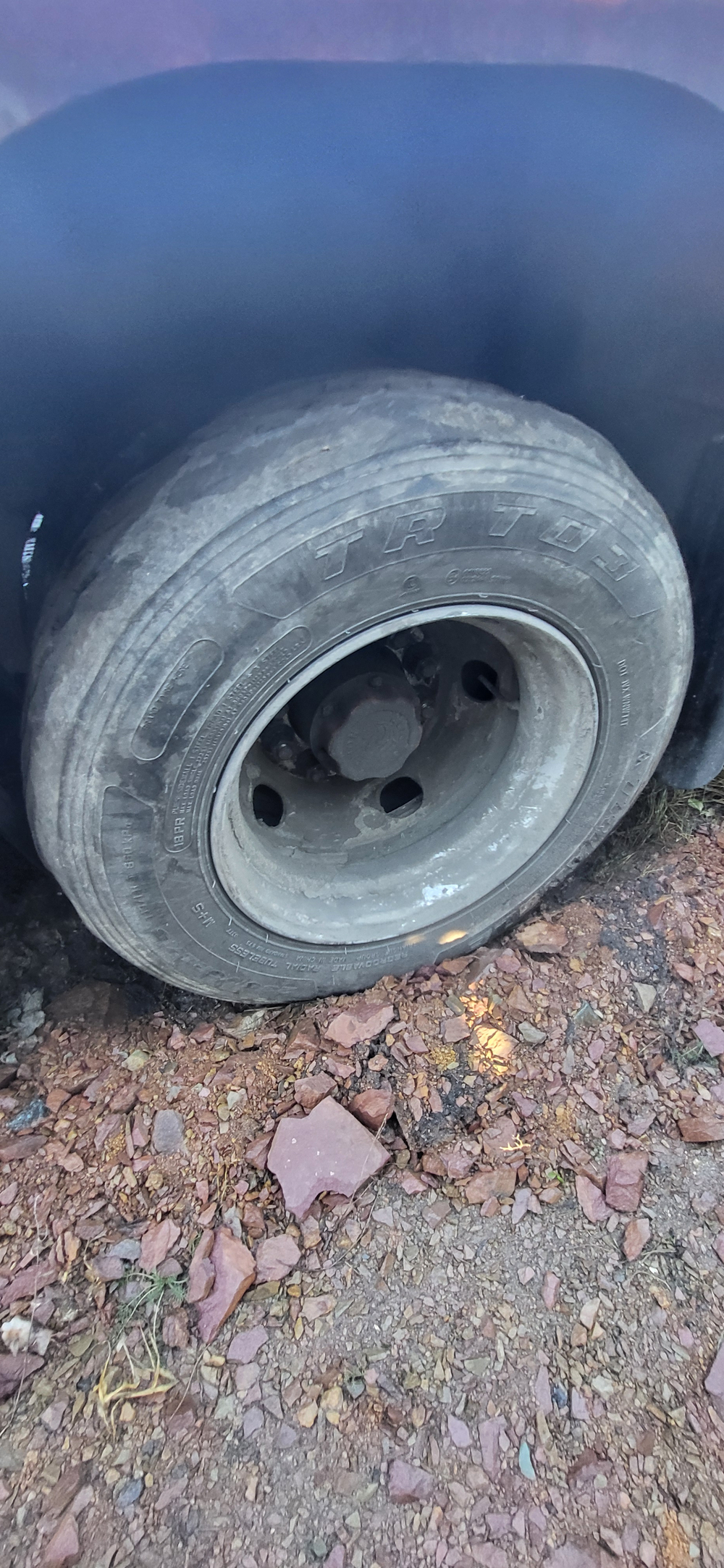 Ютерборг 9852* Полуприцеп тяжеловоз 4 оси 985245 (Раздвижной)