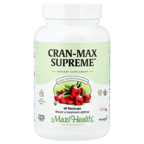 Maxi Health, Cran-Max Supreme™, 60 капсул Maxcaps