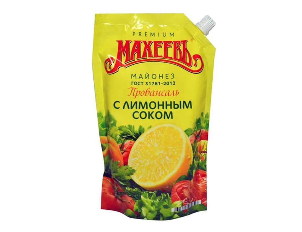 Майонез Махеевъ Провансаль с лимонным соком  67% 380 г