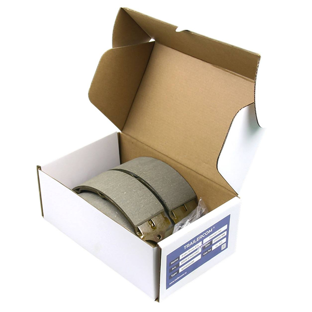 Комплект тормозных колодок 230x60 мм 01060 Standart SET (тип AL-KO) Trailercom
