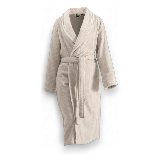 Женский халат из органического хлопка Anna | бежевый