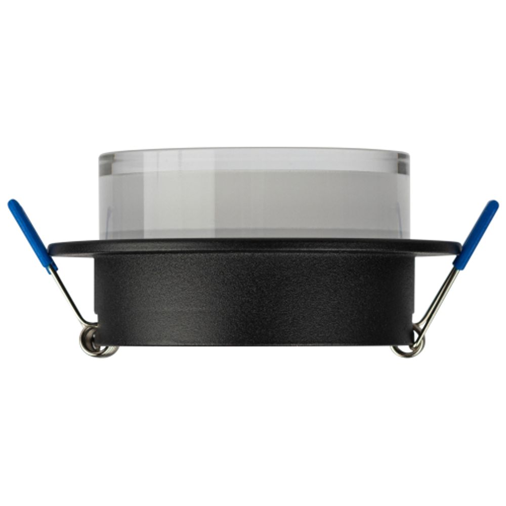 Встраиваемый светильник декоративный ЭРА DK107 BK MR16 GU5.3 черный | Декоративные встраиваемые светильники