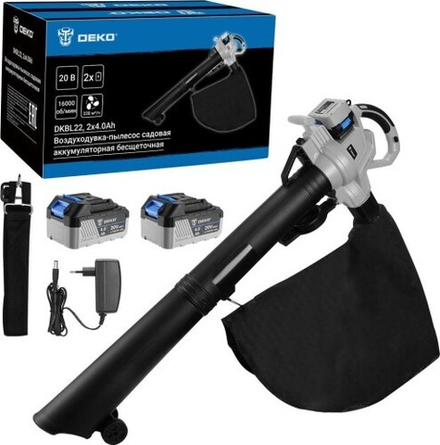 Воздуходувка-пылесос аккумуляторная DEKO DKBL22 083-2004
