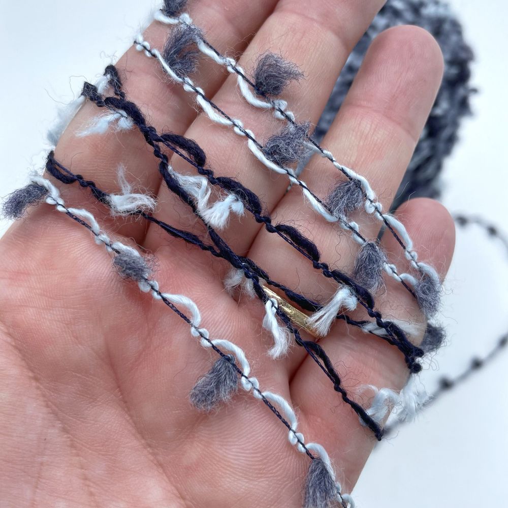 Lineapiu S.P.A. 45% меринос 49% полиамид 6% полиакрил (пёрышки)