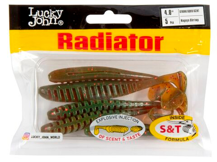 Виброхвосты съедоб. искусст. LJ Pro Series RADIATOR 4.0"(10.00)/085 5шт.