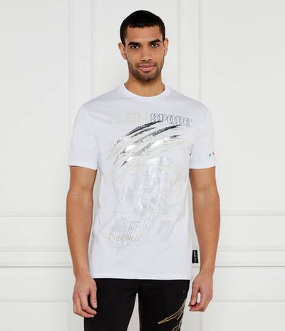 Футболка Lamina Plein Sport - белый(MTK8006 STE001N)