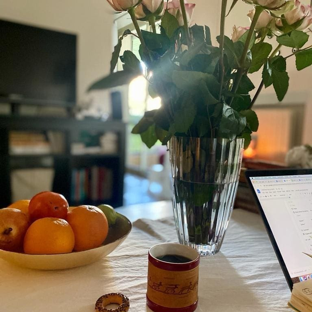 Кружка малая фарфоровая без ручки с берестой. Коллекция Christmas (Рождество)