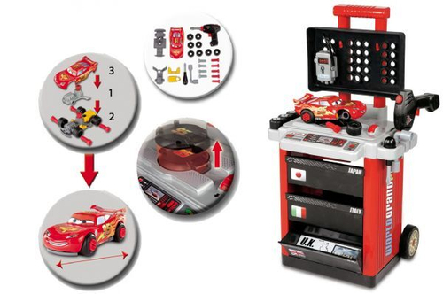 Мастерская Pit Stop Тачки 2, 36*26,5*73 см., 1/4